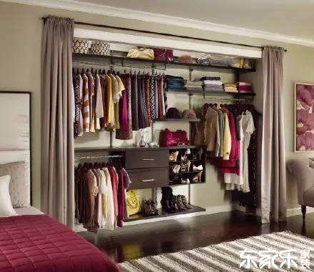 衣柜門(mén)用布簾有什么作用？