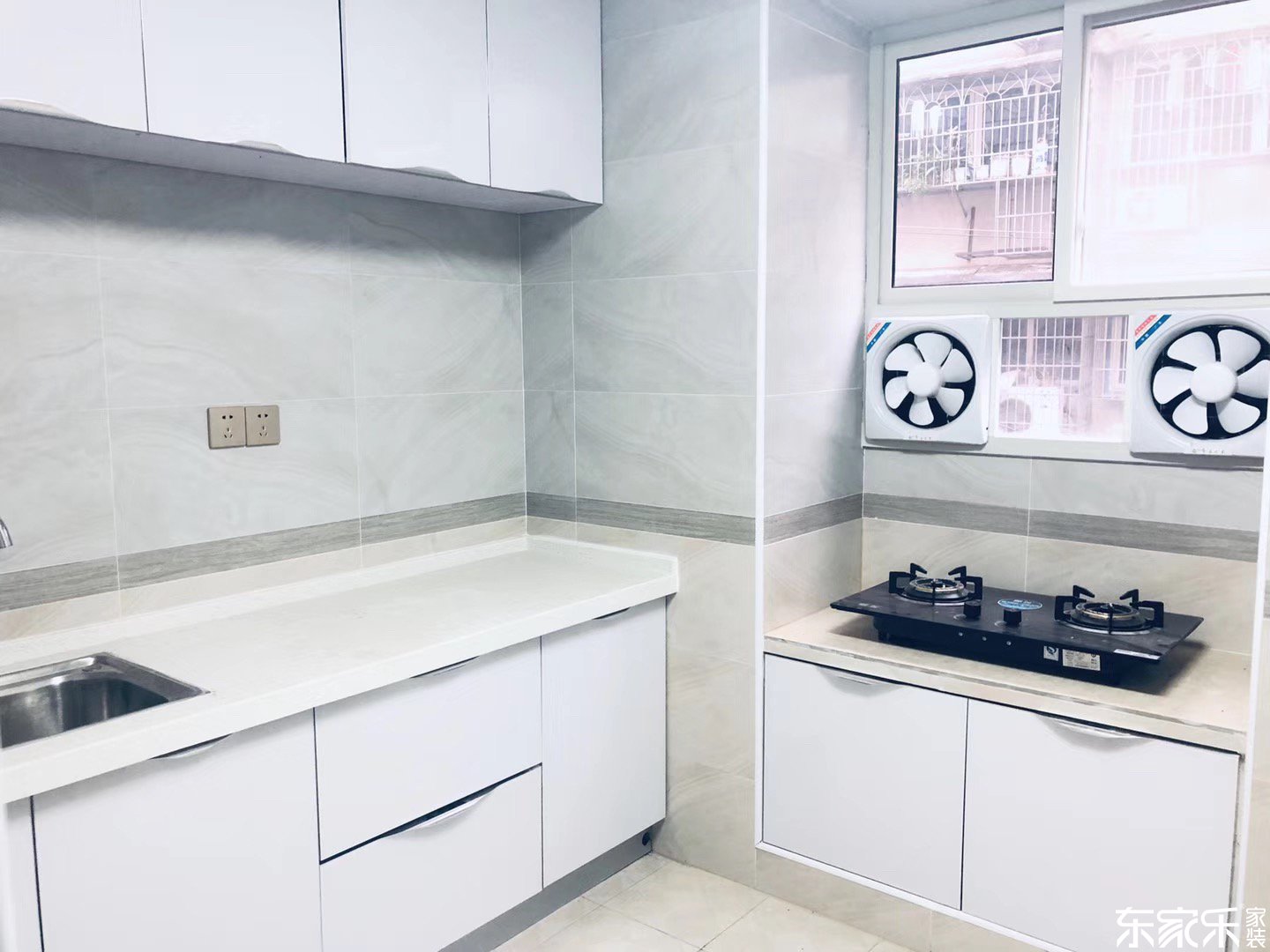 100平現代簡約風格廚房裝修效果圖