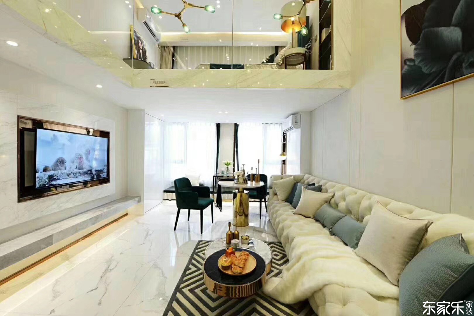 loft公寓房效果圖，體驗深受年輕人喜愛的loft公寓