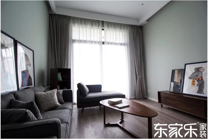 現(xiàn)代與北歐混搭裝修效果圖，簡(jiǎn)單搭配又不失個(gè)性