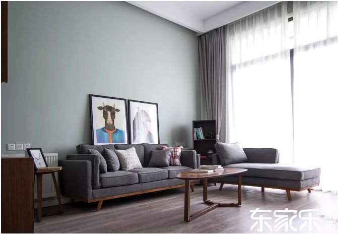 現(xiàn)代與北歐混搭裝修效果圖，簡單搭配又不失個(gè)性